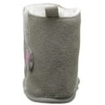 thumbnail image 3 of Luvable Friends Baby Girl Crib Shoes, Gray Boots, 6-12 Months, 3 of 6