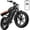 X6 PRO -Black-2*48V/15AH, variant on TST Electric Bike for Adults, 48V/15AH Battery, 20"x4" Fat Tire, 750W Motor Off-Road E Biker, UL2849