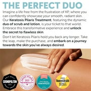 KP Bump Eraser Body Set Keratosis Pilaris Treatment Keratosis Pilaris Lotion | Exfoliating Body Scrub