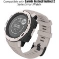thumbnail image 2 of Bracelet de Montre Compatible avec Garmin Instinct Esports/solaire/tactique/tide Montre Militaire, Bracelet de Remplacement en Silicone Doux Ajustable Compatible avec Garmin Instinct 2 Sports GPS Montre Intelligente, 2 of 4