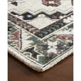 thumbnail image 6 of TOWN & COUNTRY LUXE Livie Forever Vintage Everwash® Washable Multi-Use Decorative Rug with Non-Slip Backing, Ivory/Black, 24"x72", 6 of 11