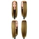 thumbnail image 3 of Pelucas con flequillo para mujer, peluca ondulada suelta, maniquí de práctica para peinar el cabello, cabeza de entrenamiento para pelucas de peluquería., 3 of 3