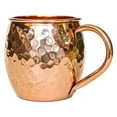 Set of 4 Modern Home Authentic 100 Solid Copper Hammered Moscow Mule