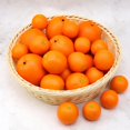 thumbnail image 2 of 25pcs Artificial Lifelike Orange Set Fake Realistic Fruit Model Home House Kitchen Food Centerpieces Decoration Party Display, 2 of 3