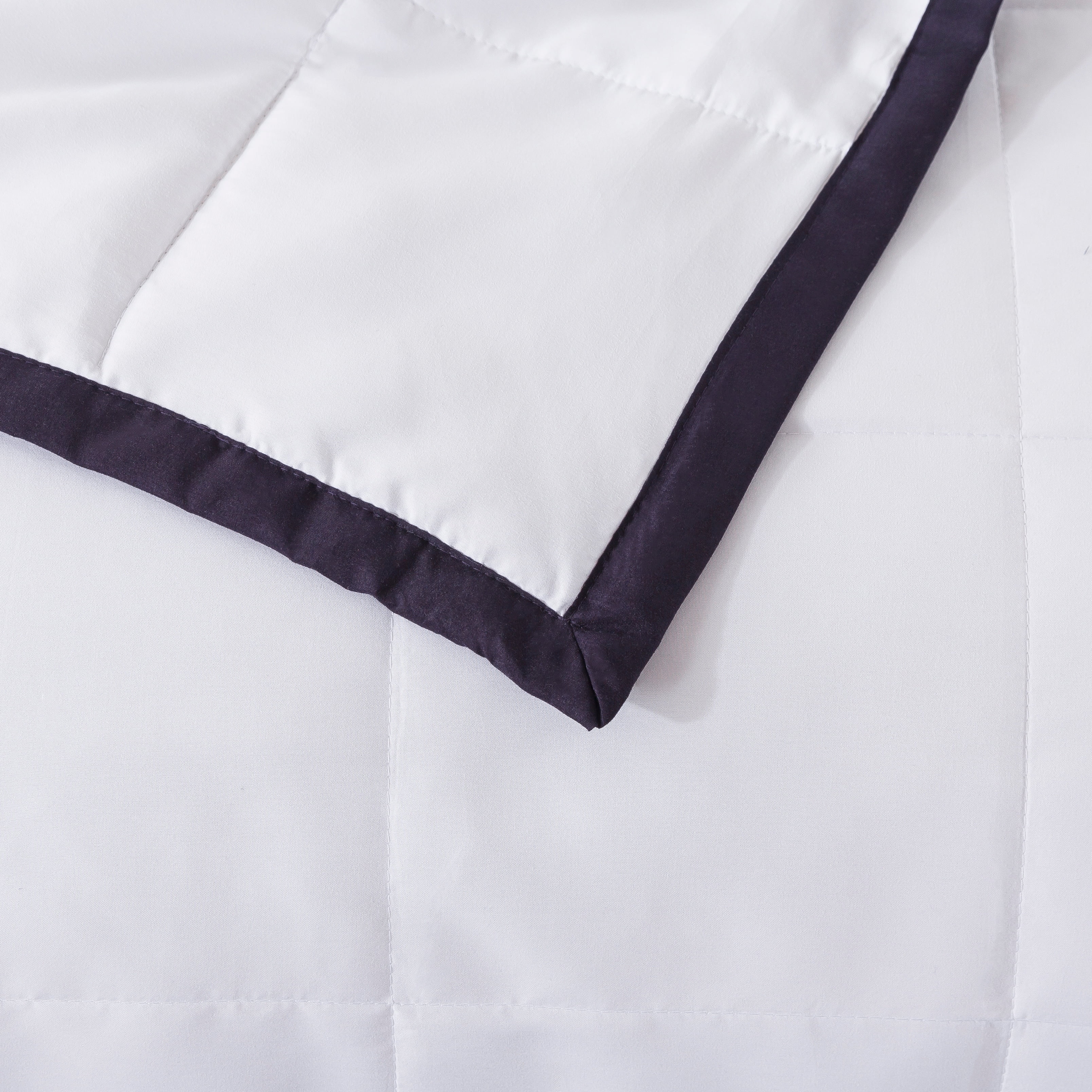 Framed Down Alternative Blanket - Full/Queen - Navy (276 C)