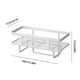 thumbnail image 3 of RKSTN storage shelves Toilet Tank Rack Multifunctional Bathroom Shower Storage Rack Toilet Top Rack, 3 of 6