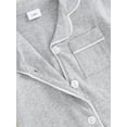 thumbnail image 6 of Jxzom Infant Baby Boy Girl Pajamas Rompers 0 3 6 12 18 24 Months Short Sleeve Solid Buttons Jumpsuit Overalls Summer Clothes, 6 of 8