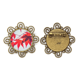 thumbnail image 1 of Planta de hojas de arce rojo naturaleza foto Broche de flores, regalo de joyería para mujeres y niñas Unbranded M, 1 of 3