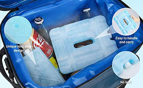 3 X MINI New Reusable Freezer Cool Blocks Cooler Bag Picnic Travel Lunch Box 