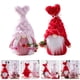 thumbnail image 2 of 2 gnomos de peluche decorativos para San Valentín con adorable diseño de corazón. Opción de regalo para San Valentín., 2 of 5