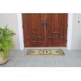 thumbnail image 4 of A1HC First Impression Hayley Monogrammed Entry Double Doormat - 24" x 57", 4 of 7