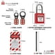 thumbnail image 3 of Kit de etiquetado de bloqueos eléctricos TRADESAFE con cerrojos y cierres, 3 of 8