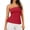 Red, variant on Women's Off Shoulder Tube Top Strapless Bandeau Top 2026 Summer Going Out Backless Shirt Black XS