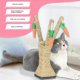 thumbnail image 2 of Pet Supplies Carrot Toys Funny 1pc Tree Branches And Grass Rope Scratching Posts Wearable Vertical Cat Jumping Platforms, 2 of 5