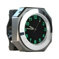 thumbnail image 1 of SPRING Aluminum Alloy Motorcycle Clock Waterproof Mount Quartz Clock Watch Luminous white, 1 of 8