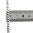 thumbnail image 5 of 10K White Gold Solid Miami Cuban Link Chain 5mm Box Clasp Choker Necklace 22", 5 of 7
