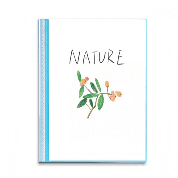 Natural s island Painting Book Sheet Protectors Portfolio Binder Folder