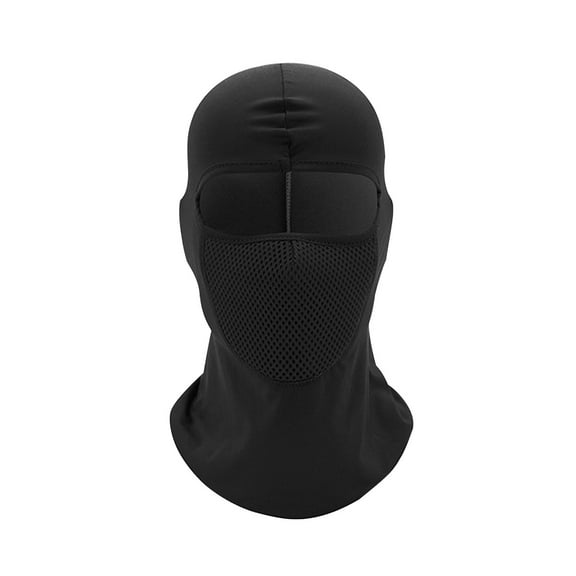 Delliss Men's Helmet Full Face Balaclava Winter Ski Mesh Mask with Glasses Holes