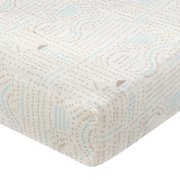 Lambs & Ivy Signature Organic Cotton Muslin Nursery Rhyme Fitted Crib Sheet