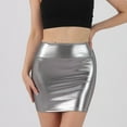 thumbnail image 2 of Skirts for Women Summer Night Club Pure Desire Style Color Bag Hip Skirt Bags for Women, 2 of 8