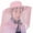 Pink, variant on Western Hat Fringe Design Pink White Color Fringe Design Elegant Headwear for Festivals Outdoor