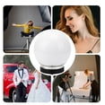 thumbnail image 3 of Lamp Sock, Small Alloy and Plastic Ball Shape 15cm Even Light 360 Degrees Lighting Soft Light Diffuser  for Portrait, 3 of 7