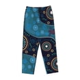 thumbnail image 4 of Daiia Bohemian Turtle Women's Sleep Pant with Pockets and Drawstring,Pajama Pants-Small, 4 of 9
