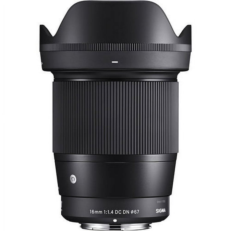 Sigma 16mm f/1.4 DC DN Contemporary Lens for Sony E + Pixi