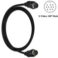 thumbnail image 3 of Cable conector de TV para computadora, 10 pines, mini DIN macho a macho, para proyector, VCR, DVD, 1,5 m, 3 of 5