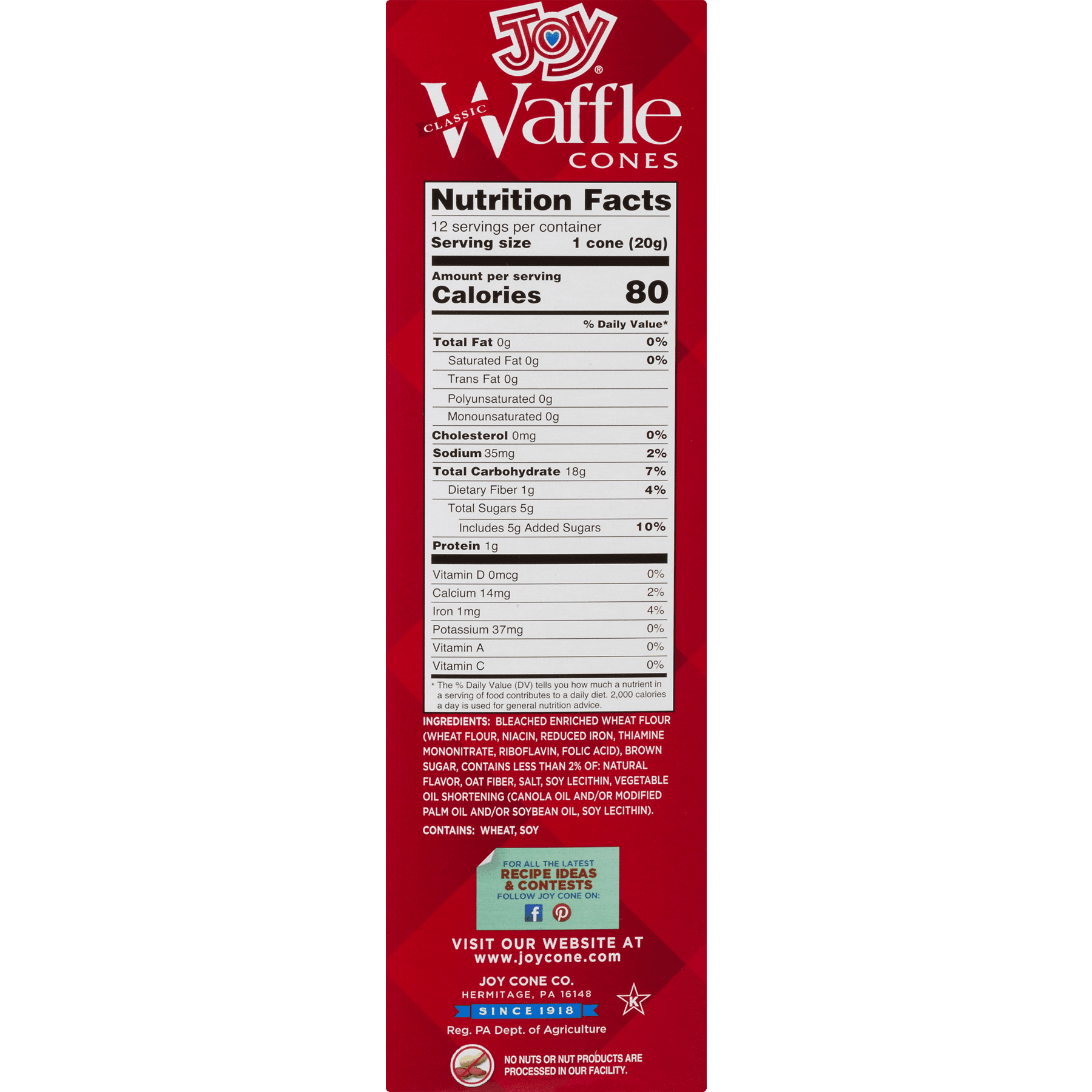 Joy Classic Waffle Cones 7 Oz 12 Count Walmart Com Walmart Com Joy Classic Waffle Cones 7 Oz 12 Count Walmart Com Walmart Com