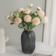 thumbnail image 3 of 5 flores artificiales de ranúnculo con tallo de seda de tacto real para arreglos florales en el hogar, 20 pulgadas, 3 of 4