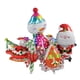 thumbnail image 1 of Globos navideños Jadeshay Juego de globos de Aluminio de Papá Noel 5 patrones, 1 of 12