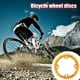 thumbnail image 5 of Chainset de bicicleta Bicicleta redonda Cadena de la bicicleta Rueda de aluminio Reemplazable Aleación de aluminio Anti-gota Ligero Ligero Ciclismo Diente Placa Individual Amarillo 34T seitruly OD003273-22, 5 of 7