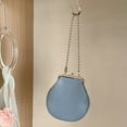 thumbnail image 6 of FENOHREFE Women Korean PU Leather Small Evening Bag with Beads Chain and Crossbody Strap Elegant Shoulder Handbag Kiss Lock Purse, 6 of 8