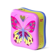 Welly Flex Fabric Bandages, Butterfly Pattern Bravery Badges for Kids, Assorted Sizes, 48 Count