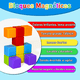 thumbnail image 2 of Bloques Magnéticos Grandes Para Niños, 12 Piezas Xtellar multicolor, 2 of 4