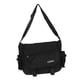 thumbnail image 3 of Bolso de hombro para mujer, de gran capacidad, moderno, de nailon, con asa superior, tipo bandolera negro, 3 of 7