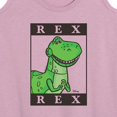 thumbnail image 3 of Toy Story 4 - Type Block Rex - Women's Racerback Tank Top, 3 of 5