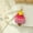 Pink, variant on Anhility Pearl Chain Keyring with Knitted Christmas Tree Pendant Knitted Keychain Trendy Christmas Tree Key Chain Ornaments Women's Keyrings and Keychains, Green