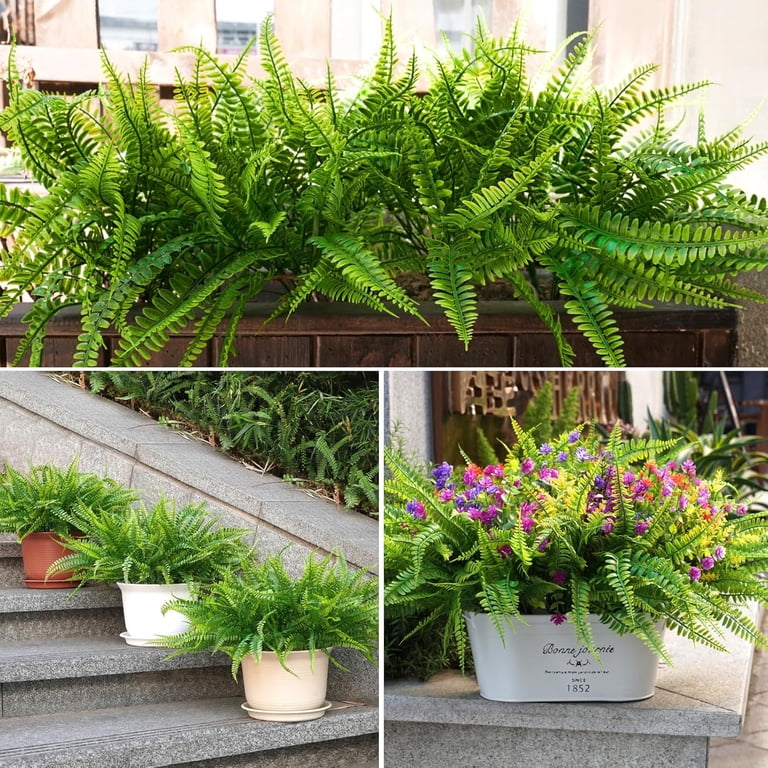Scidweet 20-Bundle Artificial Boston Fern Greenery photo 4