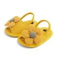 thumbnail image 2 of ZACPNCV Baby Soft Sole Walking Shoes Sunflower Design Newborn Crib Sandals Toddler Breathable First Walkers Summer, 2 of 8