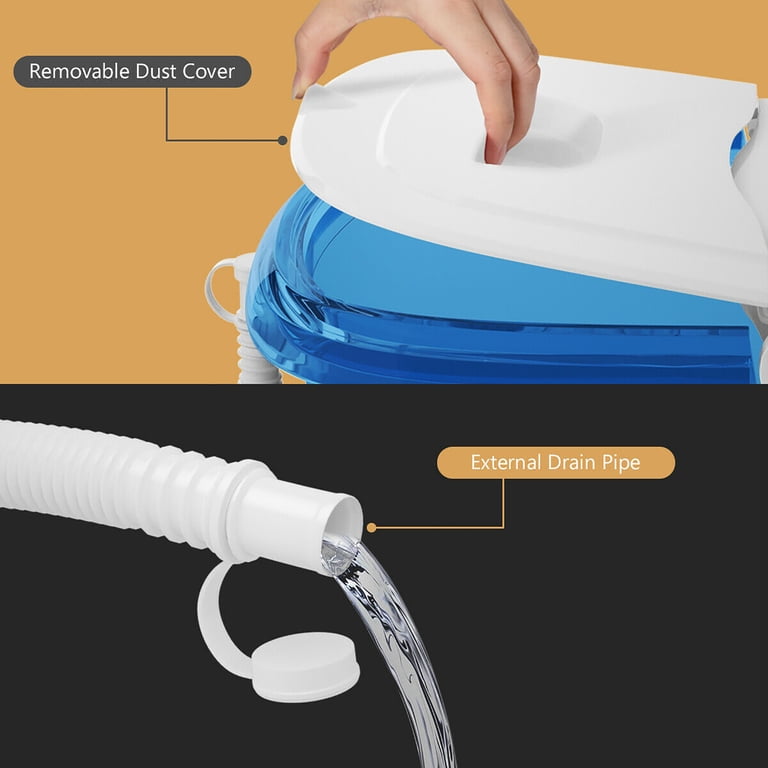 Costway Portable Foot Spa Bath Motorized Massager Electric Feet Salon Tub  w/Shower Timer - Walmart.com
