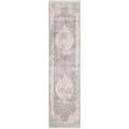 thumbnail image 1 of Unique Loom 3130018 2 ft. 7 in. x 10 ft. New Classical Olwen Runner Area Rug, Purple, 1 of 1