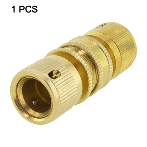 Hose Quick Connector Dual Head Adapter for Garden Hoses and Sprinklers