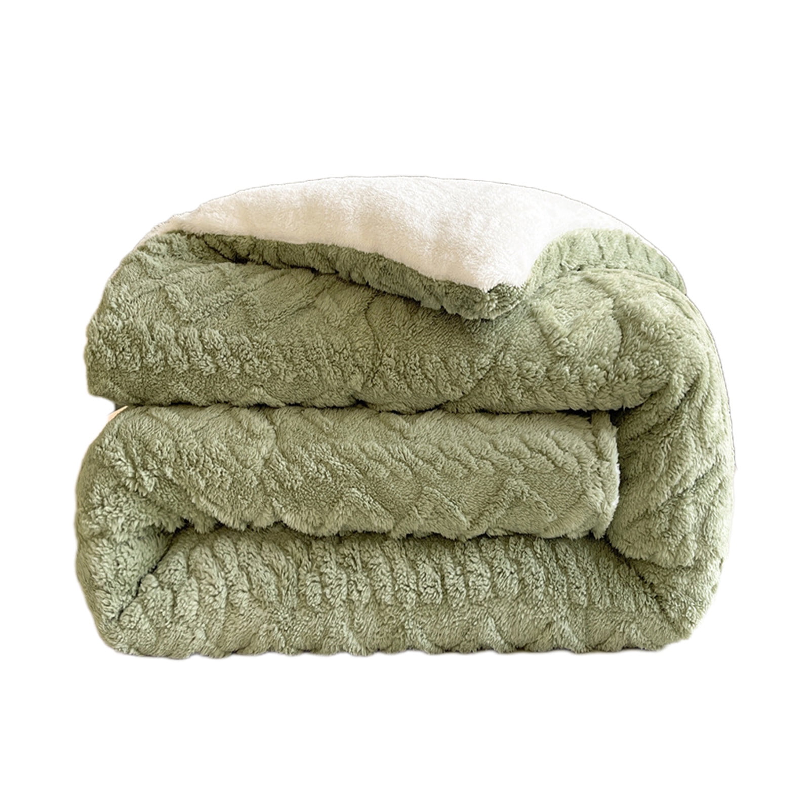 JMKQLZ Winter Lambswool Quilt Thick Warm Plush Bedding Comforter Bed Blanket Cold Weather Protection Suitable For All Seasons