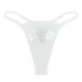 thumbnail image 4 of Seductiva Clothing Women's Thong Underwear Women Lace Panties Underwear Thongs Lingerie Brief Breathable Thong, 4 of 4