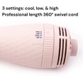 thumbnail image 3 of L'ange Hair Le Volume 2-in-1 Titanium Blow Dryer Brush Blush Hot Air Brush with Oval Barrel, 3 of 7