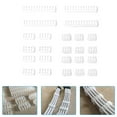 thumbnail image 2 of 24 piezas 6/8/24 pin cable peine para cableado cables alimentación PC 3.0-3.6 mm (blanco), 2 of 6