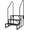 PL-3 steps with handrail, variant on Swimming Pool Ladder Above Ground Pools, Step Stool Ladder with Handrails, Heavy Duty Hot Tub Steps (4 Steps)
