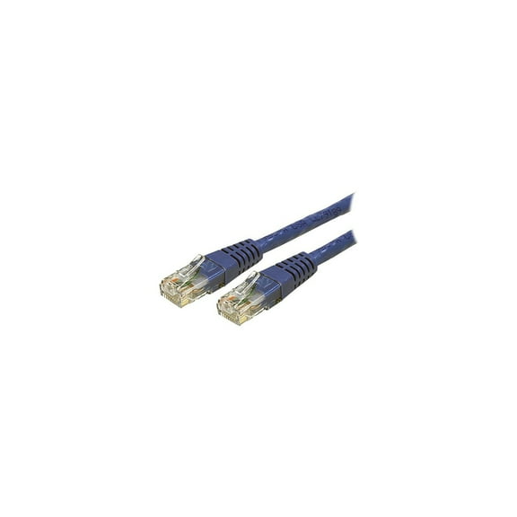StarTech 5 ft Blue Molded Cat6 UTP Patch Cable - ETL Verified